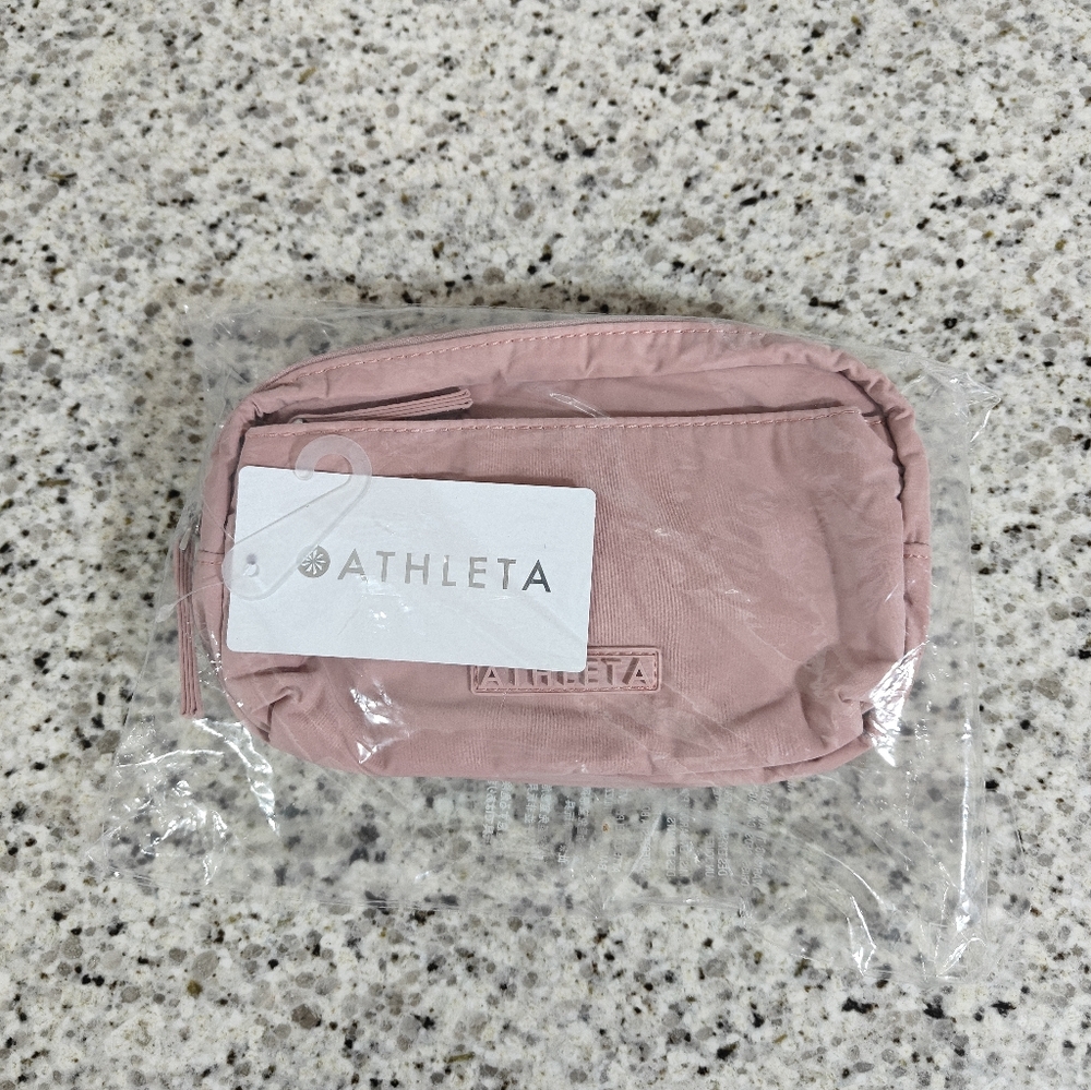 Athleta All About Crossbody Belt Bag (pebble pink) - Picture 2 of 9